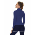 Mujer Long Baselayer Equestrian Top Navy azul